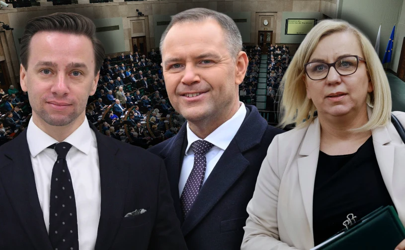 Nawrocki na czele, tuż za nim Sikorski. Jest nowy sondaż zaufania