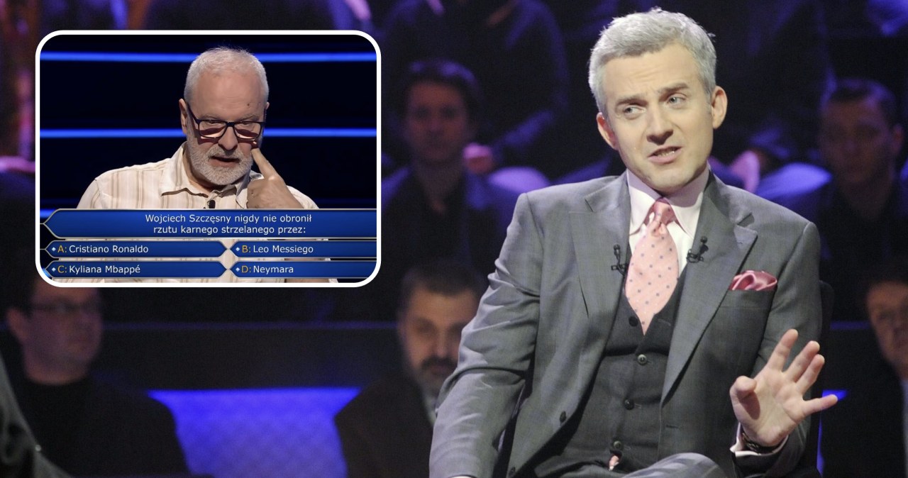 Konsternacja w studiu "Milionerów". Nagle padło pytanie o Szczęsnego
