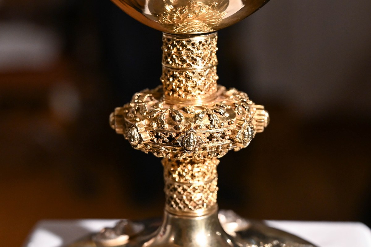 Przetrwał wojnę i przez lata nikt go nie rozpoznał. Gotycki kielich wraca na swoje miejsce