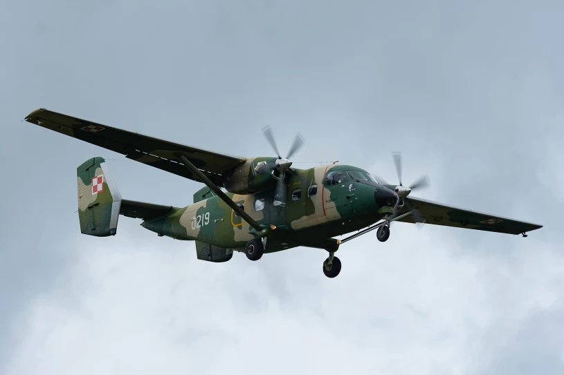 Samolot z Polski pojawił się na Ukrainie. Gromi całe roje dronów