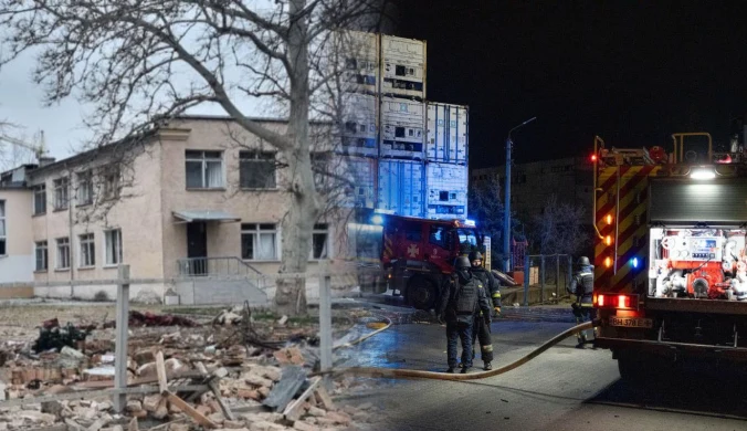 Nocny atak na Ukrainę. Rosjanie uderzyli w przedszkole, wśród rannych dziecko