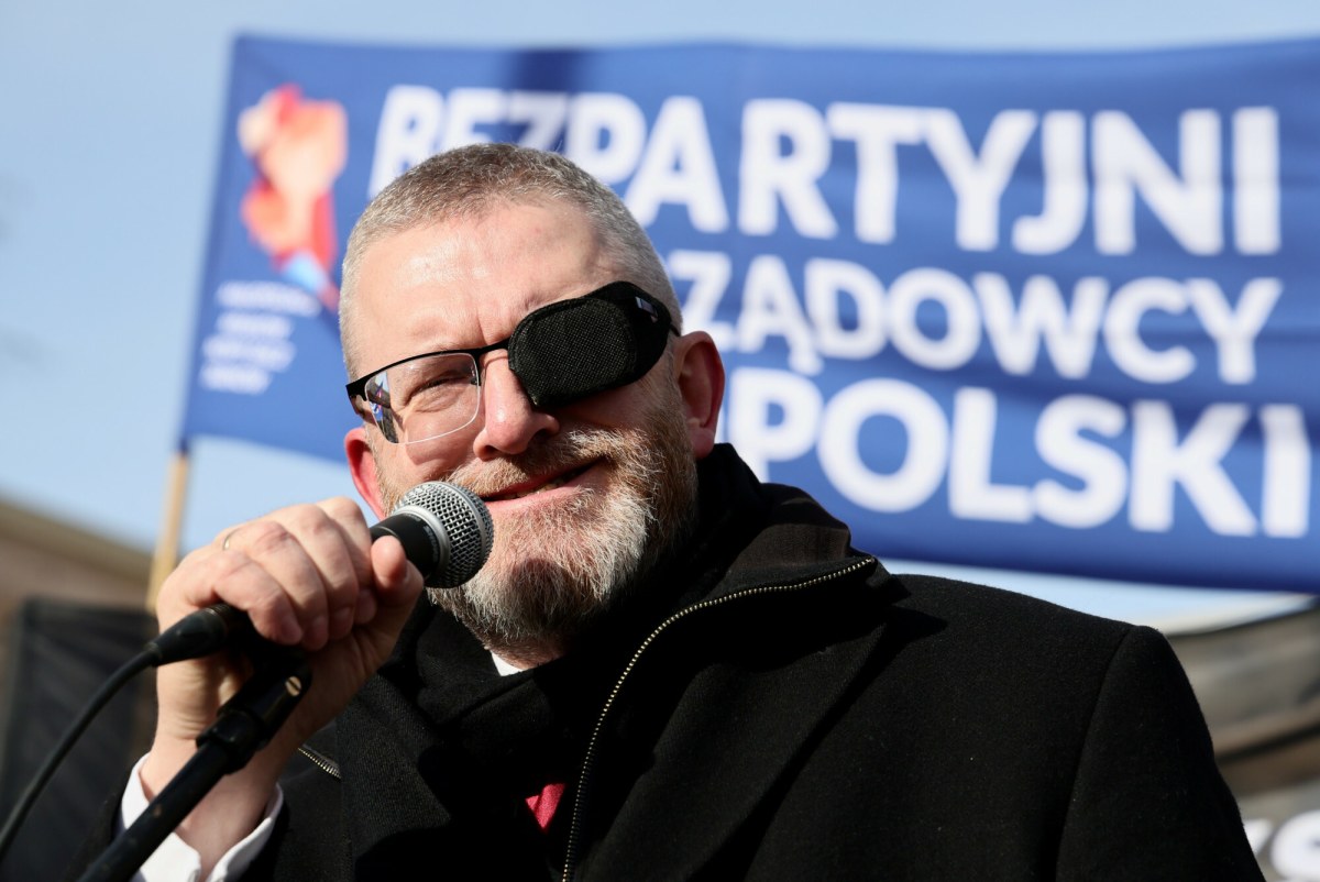 There is simply a request to the European Parliament regarding Grzegorz Braun