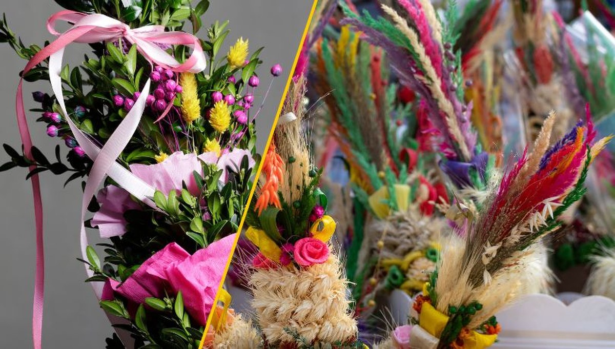 Czas zbierać bazie, kolorową bibułę i kwiaty. Już niedługo Niedziela Palmowa