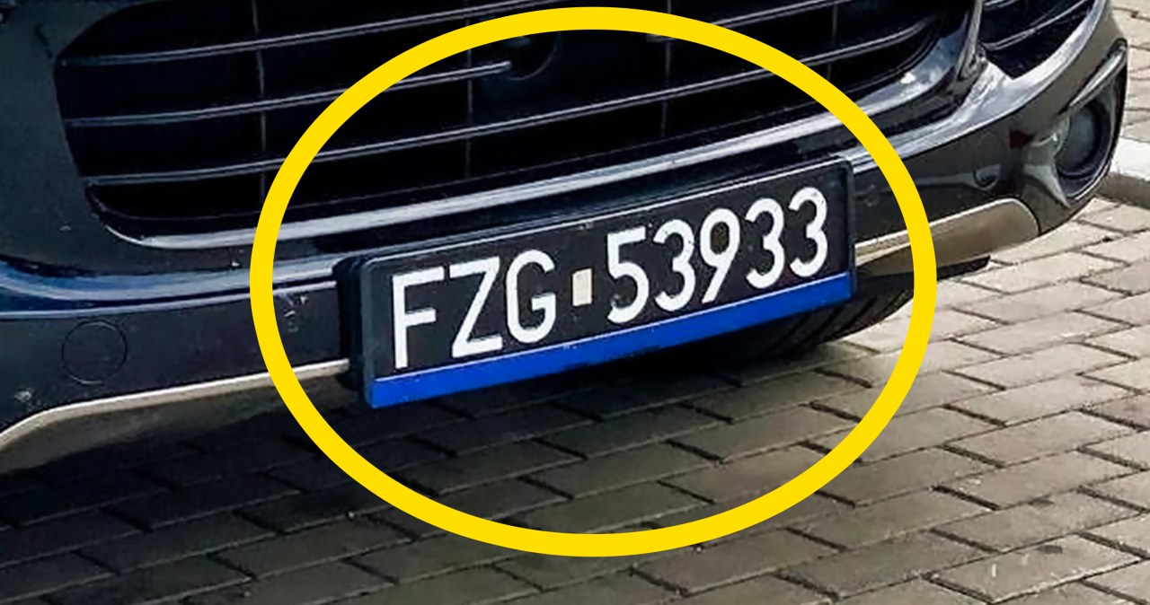 Widziałeś nowe auto z takimi tablicami? To nie to, co myślisz