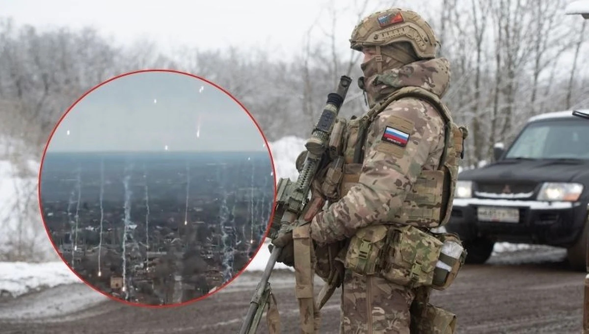 Ukraińscy wojskowi opublikowali nagrania rosyjskich ataków z użyciem amunicji fosforowej na dzielnice mieszkalne Konstantynówki w obwodzie donieckim. Po ostrzale fosforem miasto zostało również zaatakowane bombą lotniczą FAB-1500.