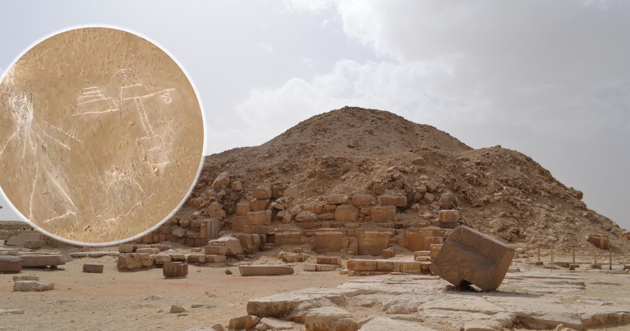 Egipt. Przewodnik zniszczył ścianę piramidy. Wszystko widzieli turyści Egipt. Przewodnik zniszczył ścianę piramidy. Wszystko widzieli turyści