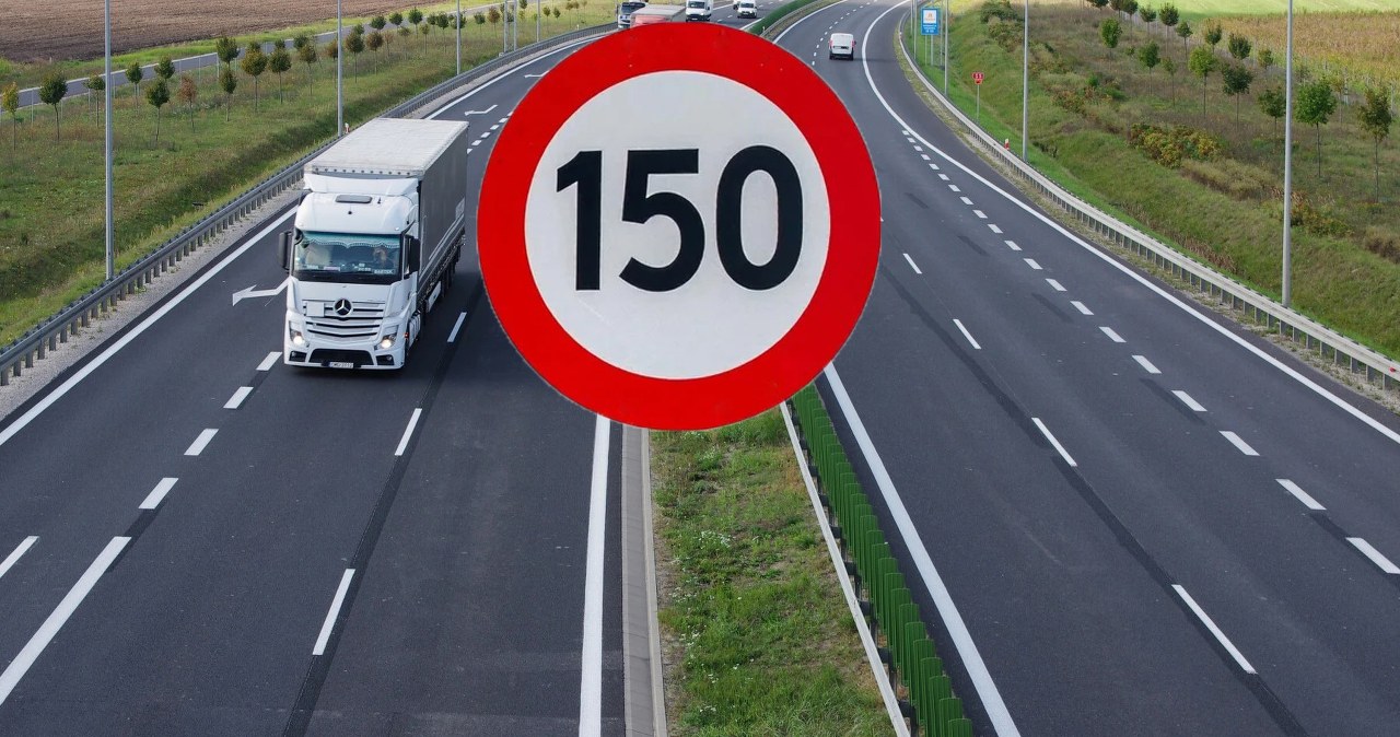 Podniosą prędkość na polskich autostradach do 150 km/h? Minister wyjaśnia