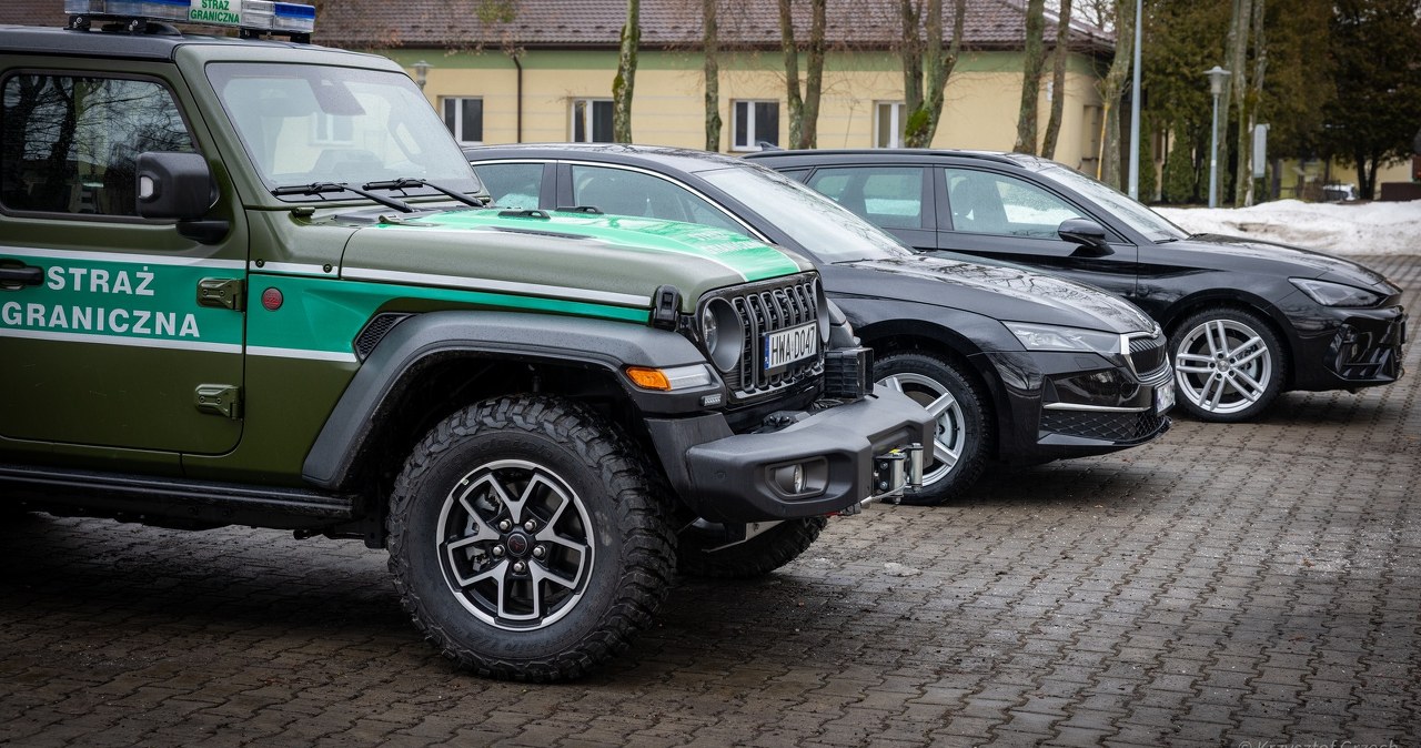 Straż Graniczna ma 145 nowe samochody. Grupa Speed może pozazdrościć