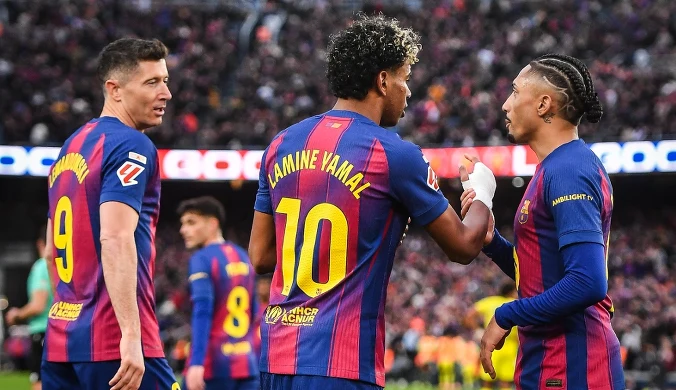 Barca jeszcze nie zeszła i taka wieść. To nie pomyłka, Lewy wszystko widział