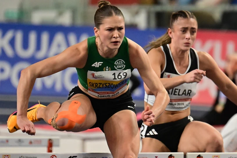 Opatrunek na kolanie Skrzyszowskiej. 21 setnych różnicy w finale