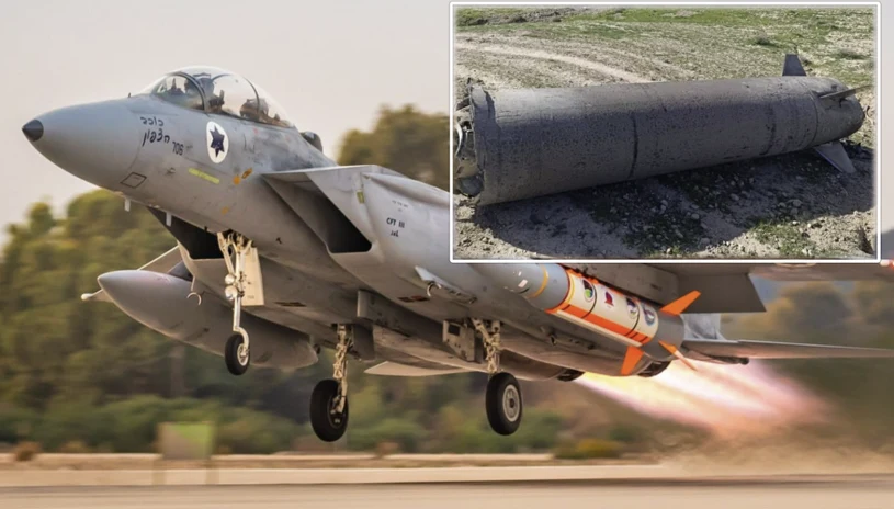 Izraelskie F-15 i pociski Blue Sparrow w pierwszej fali ataku na Iran