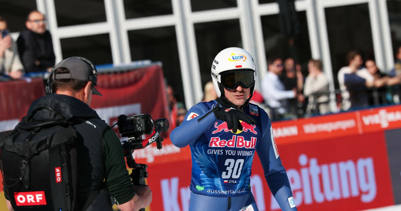 Błysk Żyły w Bad Mitterndorf, ale co zrobił Prevc. Atakował rekord