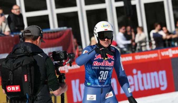 Błysk Żyły w Bad Mitterndorf, ale co zrobił Prevc. Atakował rekord