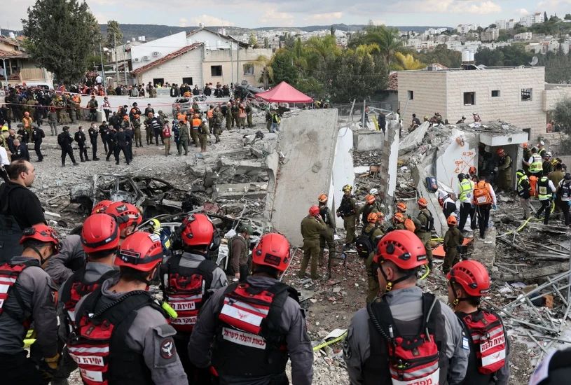 Iran atakuje na Bliskim Wschodzie. Wiele ofiar, dziesiątki rannych