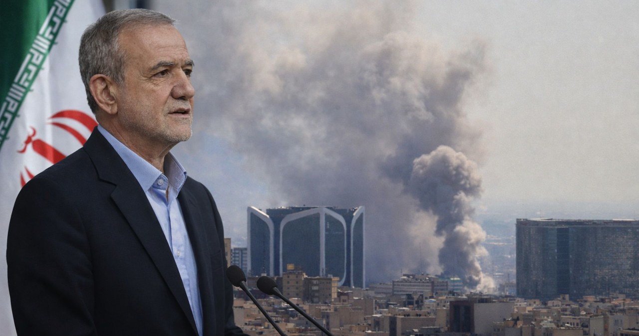 Prezydent Iranu przemówił do narodu. Kluczowa decyzja po śmierci Chameneia