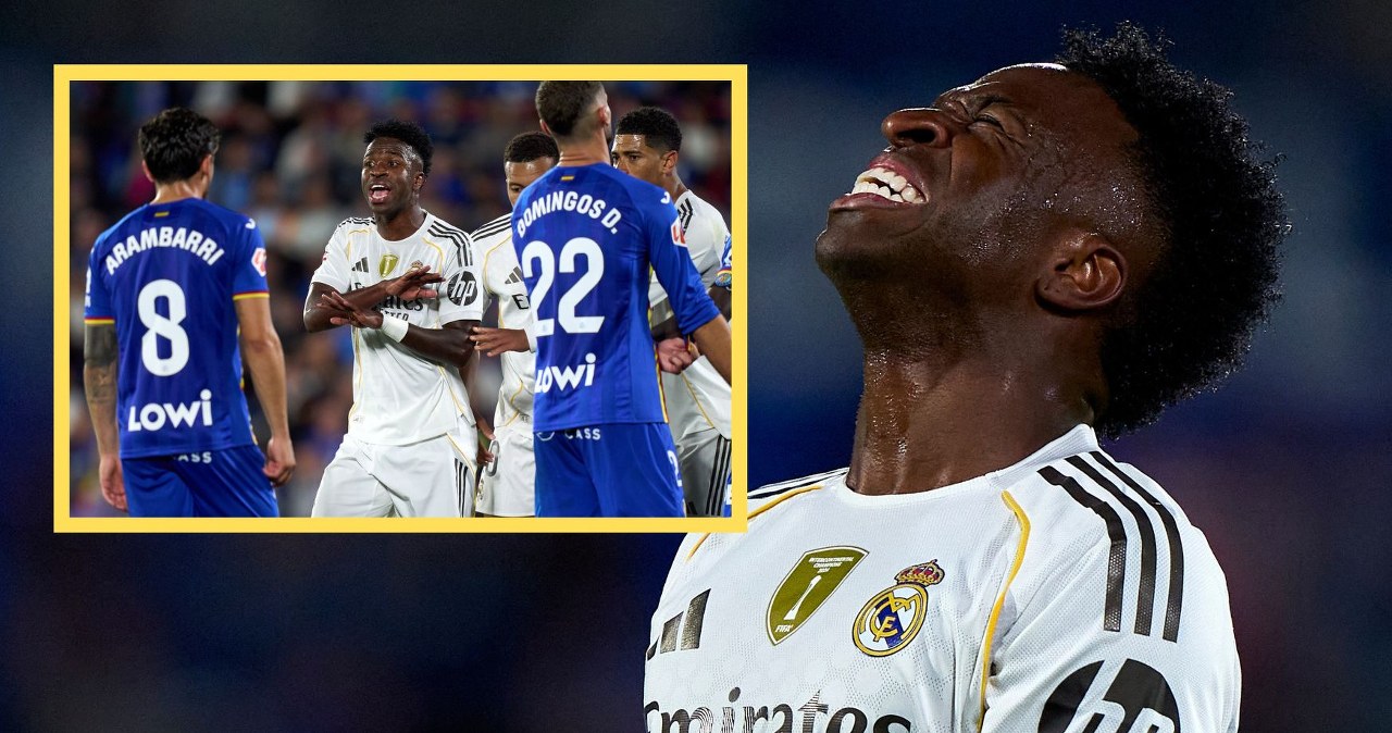 Vinicius w centrum awantury. Dwie czerwone kartki. To były męczarnie Realu