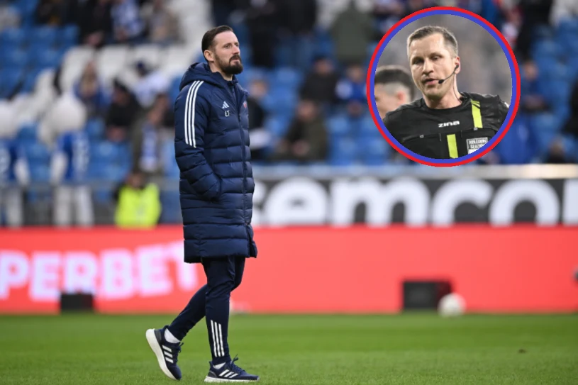 Sceny po meczu. Trener nie gryzł się w język. "Dużo dziwnych momentów"