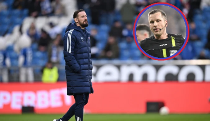 Sceny po meczu. Trener nie gryzł się w język. "Dużo dziwnych momentów"