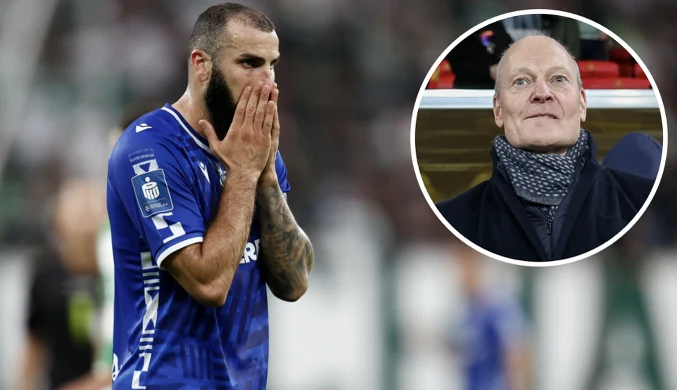 Kuriozalne sceny po meczu Lecha. Pytanie o Ishaka, trener wybuchnął śmiechem