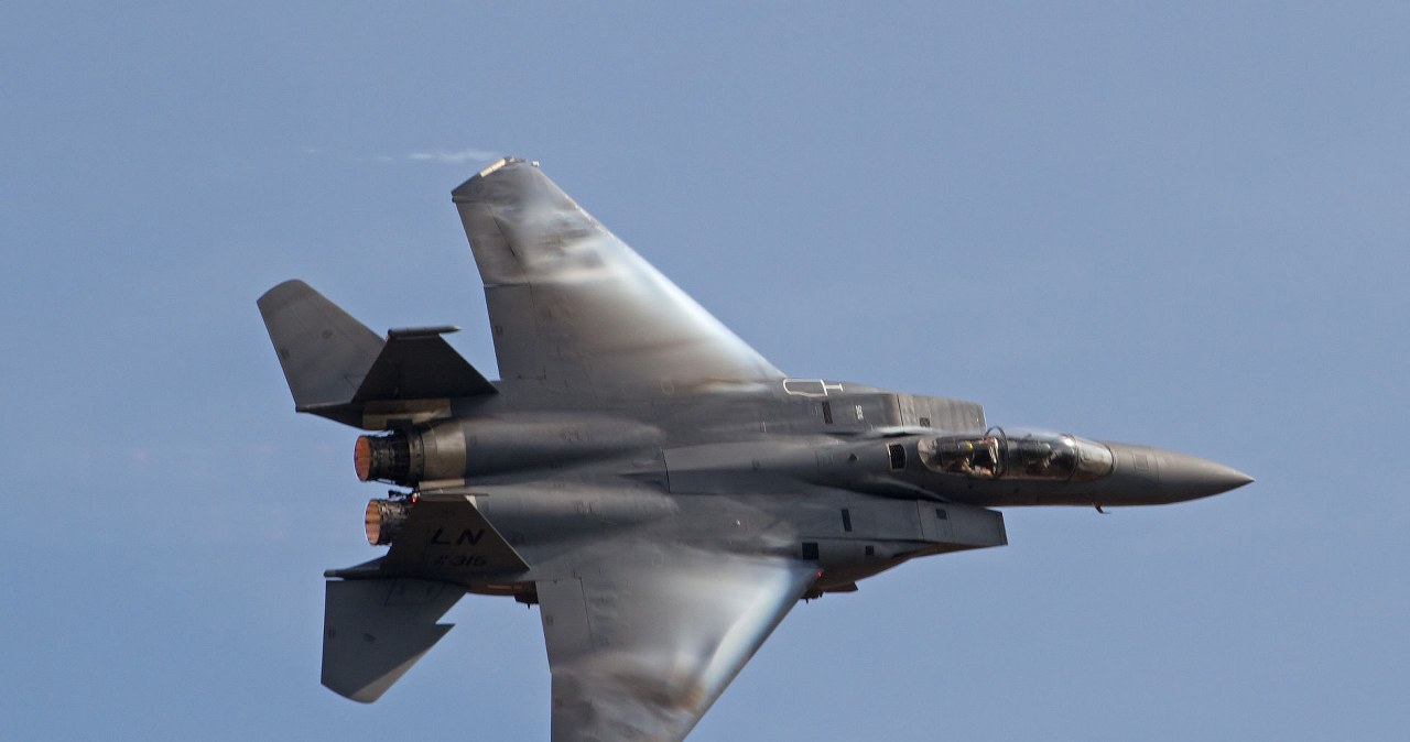 Amerykanie stracili myśliwiec na Bliskim Wschodzie. Jest nagranie