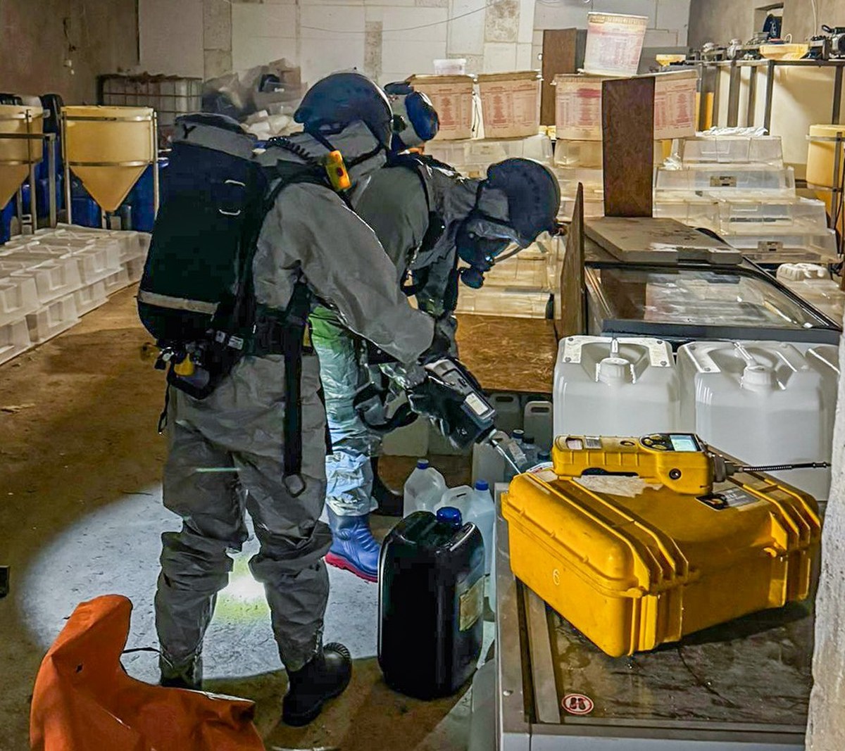 CBŚP w akcji. Zlikwidowano nielegalne laboratorium