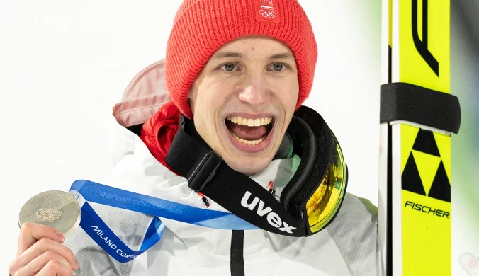 Publicznie ogłosili złoty medal dla Kacpra Tomasiaka. Tak zareagował