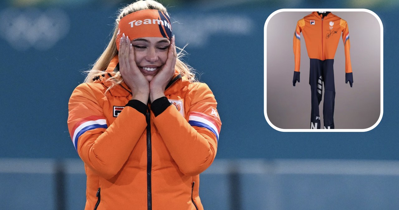 Mistrzyni olimpijska oddała swój strój. Zgarnęła kosmiczne pieniądze