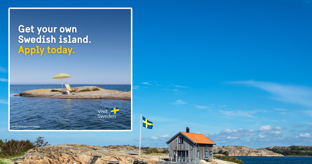 Wygraj własną wyspę w Szwecji i spędź rok na łonie natury