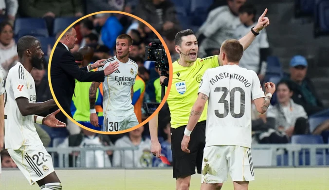 Wrze w Madrycie, 2 czerwone kartki. Tak piłkarz Realu potraktował sędziego