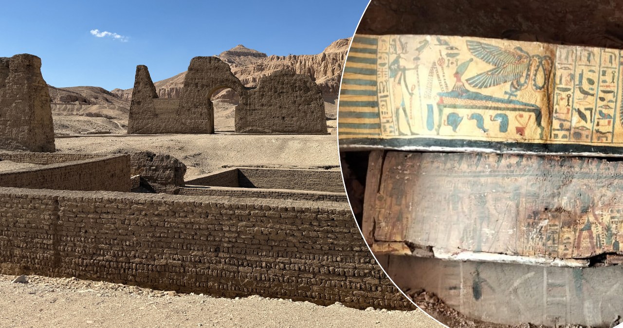 Skarbiec informacji odkryty w Egipcie. Tajemnicze sarkofagi i papirusy