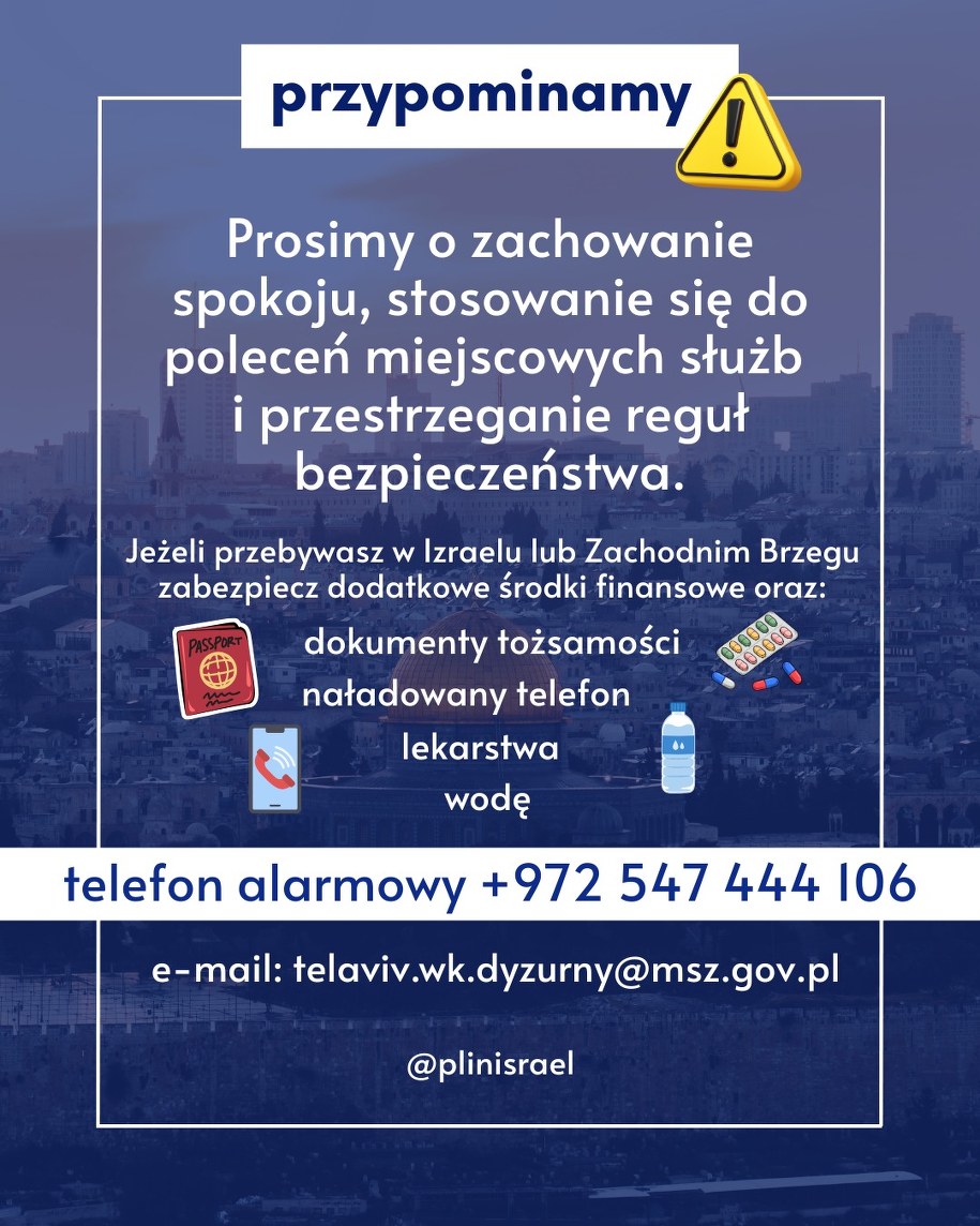 /Polish Embassy in Tel Aviv /