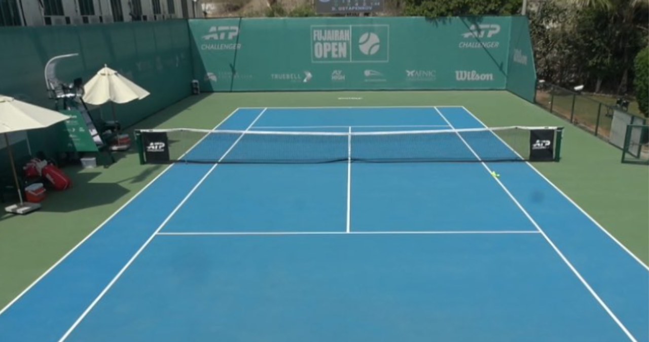 Wielki wybuch i ewakuacja z kortu. Turniej przerwany, musieli się schować