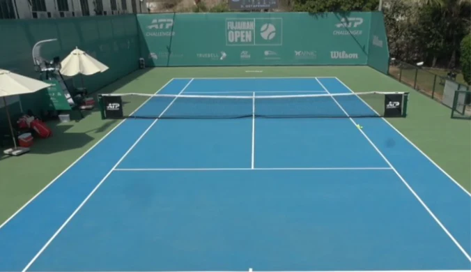 Wielki wybuch i ewakuacja z kortu. Turniej przerwany, musieli się schować