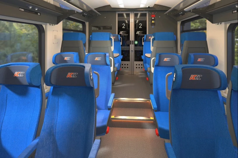 Pierwszy pociąg hybrydowy PKP Intercity. Tak wygląda w środku