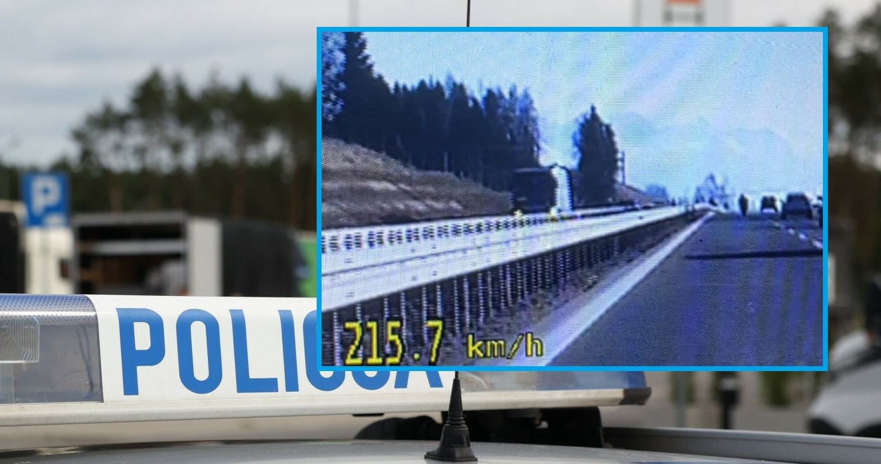 Poczuł wiosnę i przycisnął do 215 km/h na Zakopiance. Było drogo