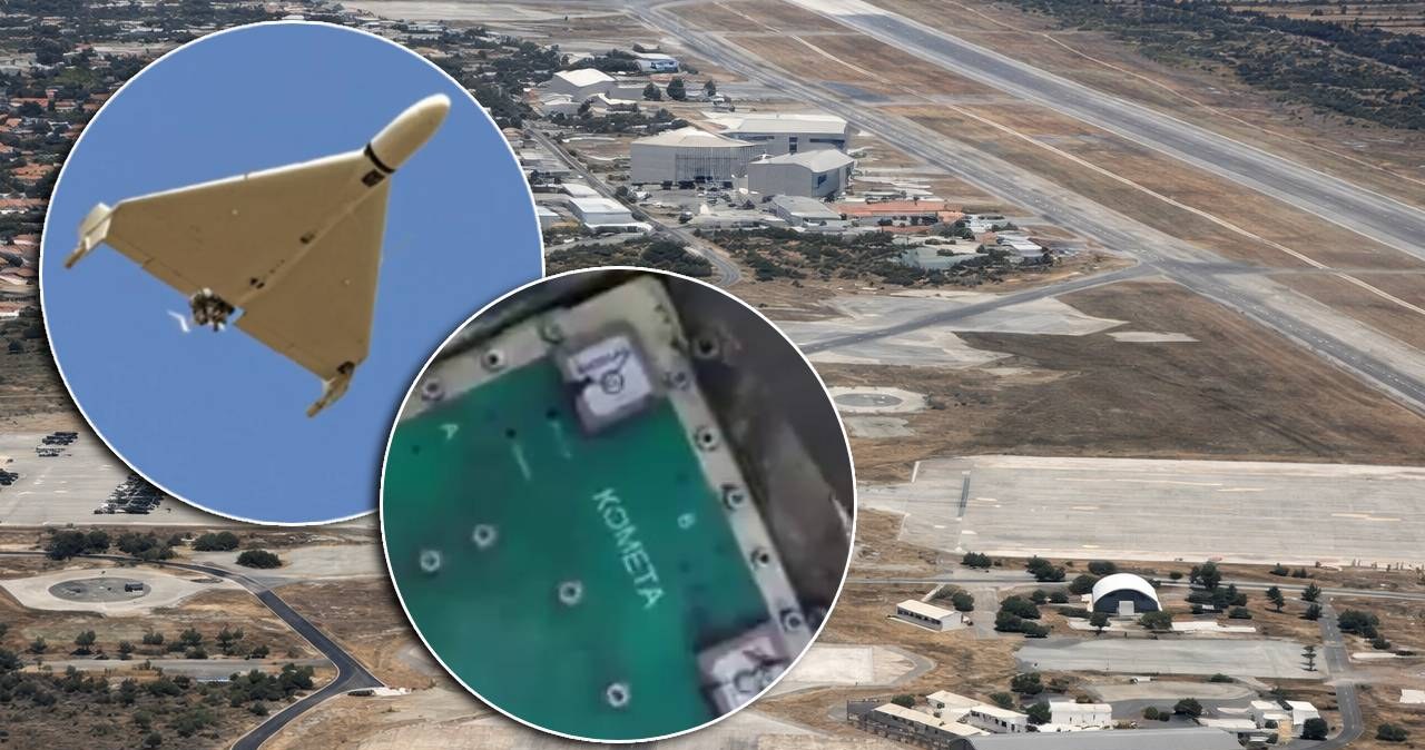 Rosyjski wątek w irańskim ataku na Cyprze. Ekspert pokazał nagranie