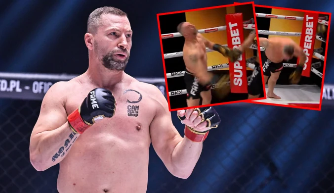 Zawodnik FAME MMA brutalnie znokautowany. Wystarczyło 20 sekund i koniec