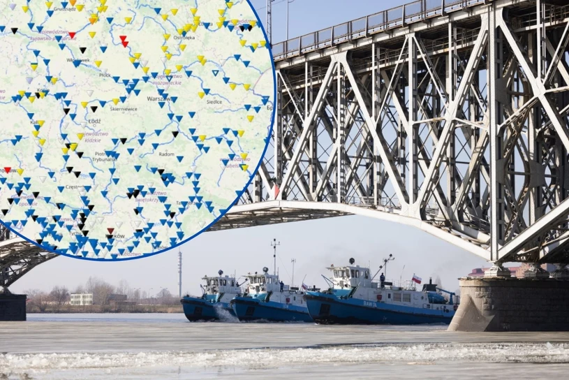 Groźna sytuacja na polskich rzekach. Znamy najbardziej zagrożone miejsca