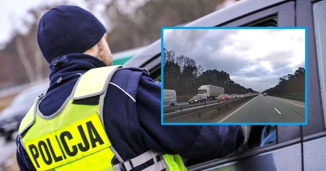 Kontrola trzeźwości na S3 sparaliżowała ruch. Policja odpiera zarzuty
