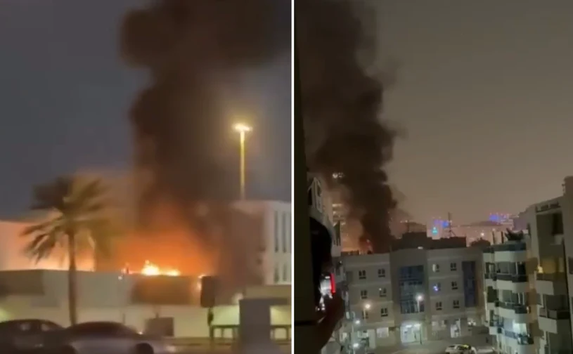 Gorąco na Bliskim Wschodzie. Płonie konsulat USA w Dubaju