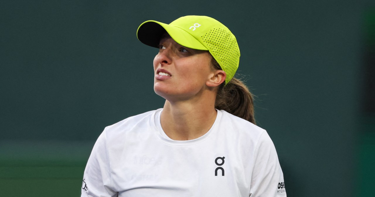 Aktualizacja drabinki w Indian Wells, dotyczy Świątek. WTA potwierdza