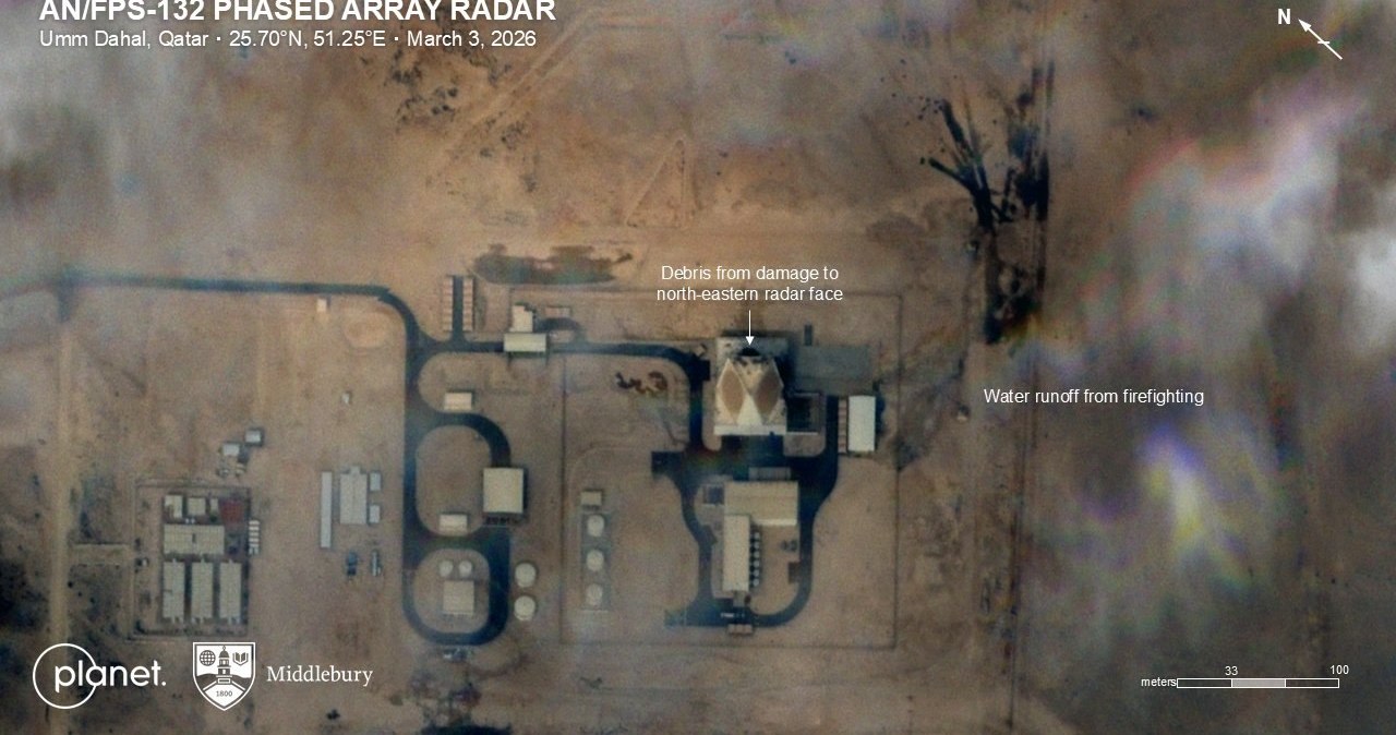 Iran trafił radar AN/FPS-132 w Katarze. Stany Zjednoczone oślepione