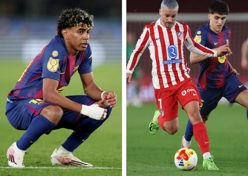 Triumf Atletico, a potem taka scena. Gwiazda poddymiła, czekał prawie rok