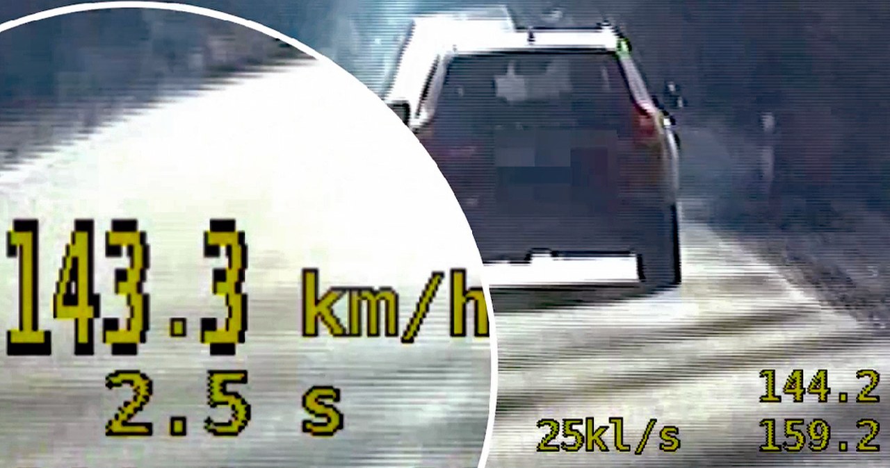 Nowe przepisy już działają. 143 km/h i pierwszy kierowca bez prawa jazdy