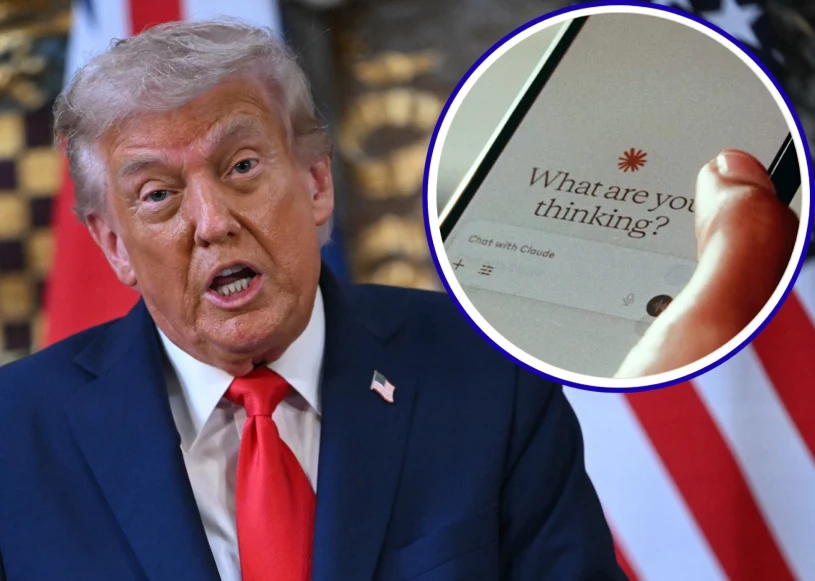 Trump zrobił reklamę. Claude to teraz najpopularniejsza aplikacja AI
