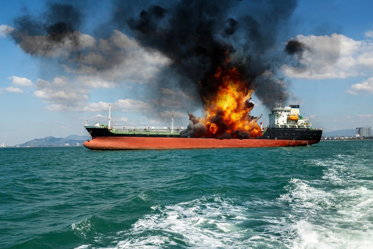 Tankowiec rosyjskiej floty cieni poszedł na dno. Ukraina oskarżona