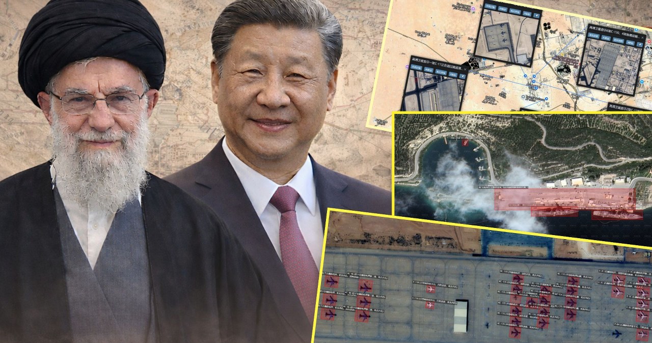 Chińska firma pomogła Iranowi. Pokazali zdjęcia 24 godziny przed atakiem