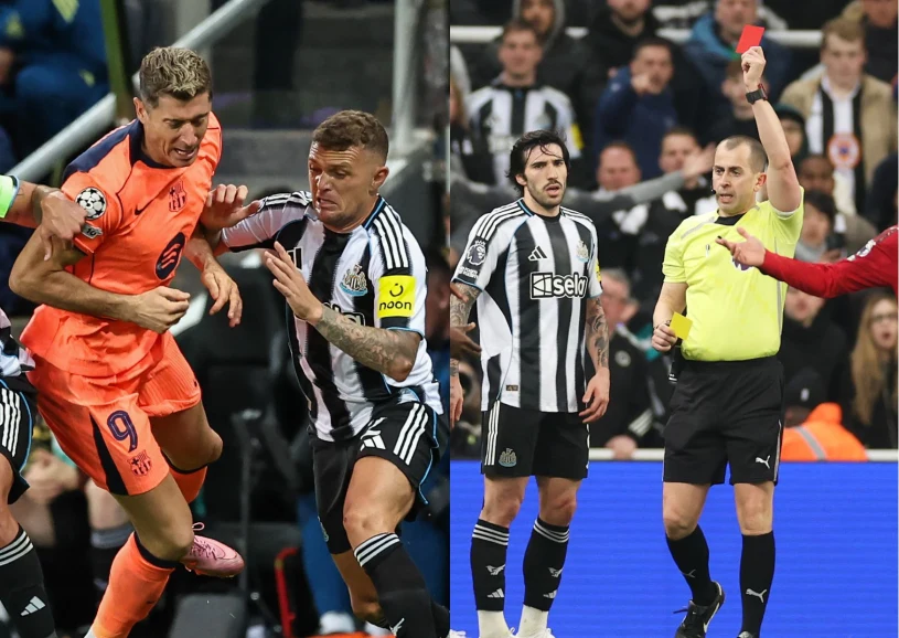 Wiadomość dla Lewandowskiego. Czerwona kartka i cudowny gol w 90. minucie