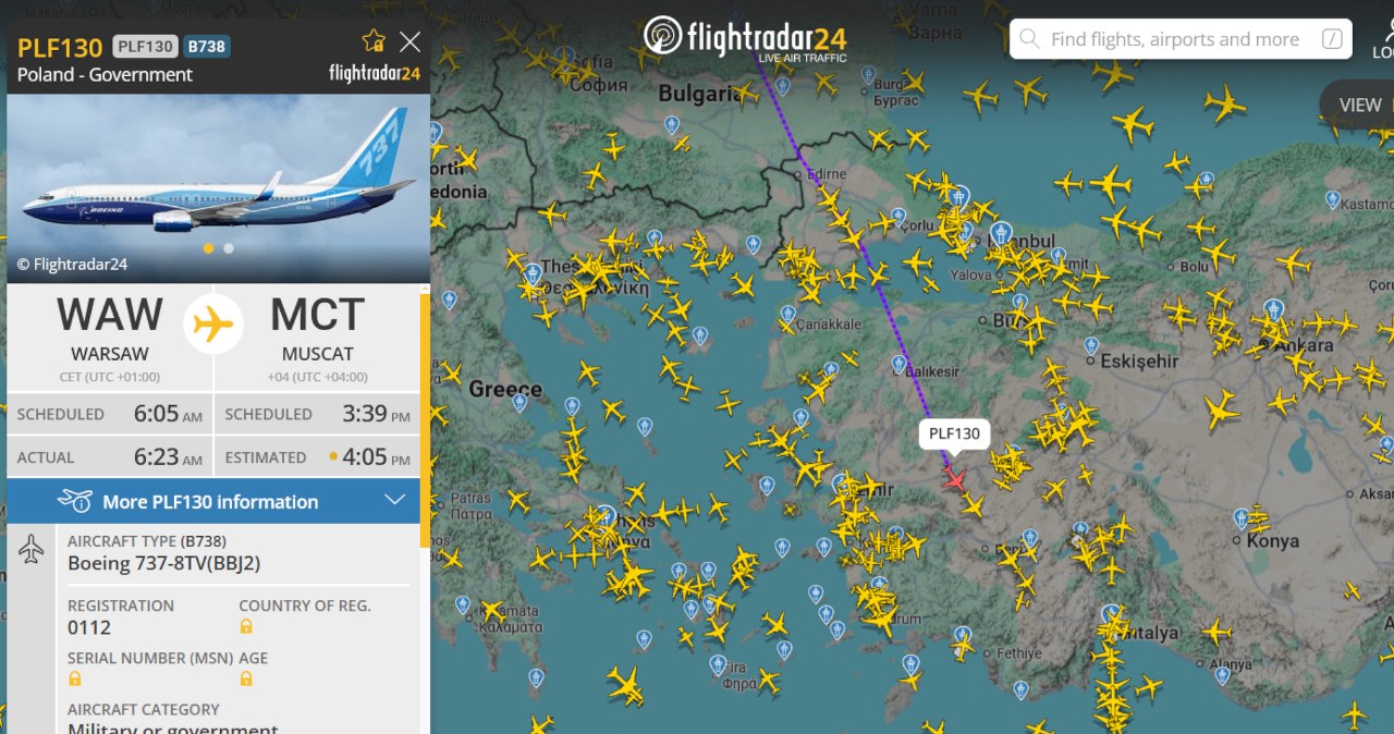 Samoloty po Polaków kierują się na Bliski Wschód. Oto jak śledzić ich loty