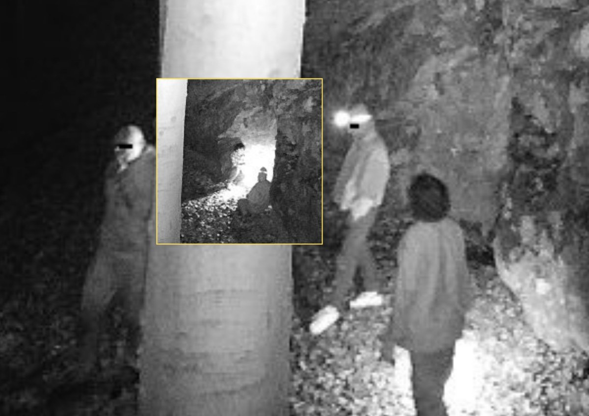 Akt wandalizu w rezerwacie Sokole Góry. Rozpoznajesz którąś z osób?